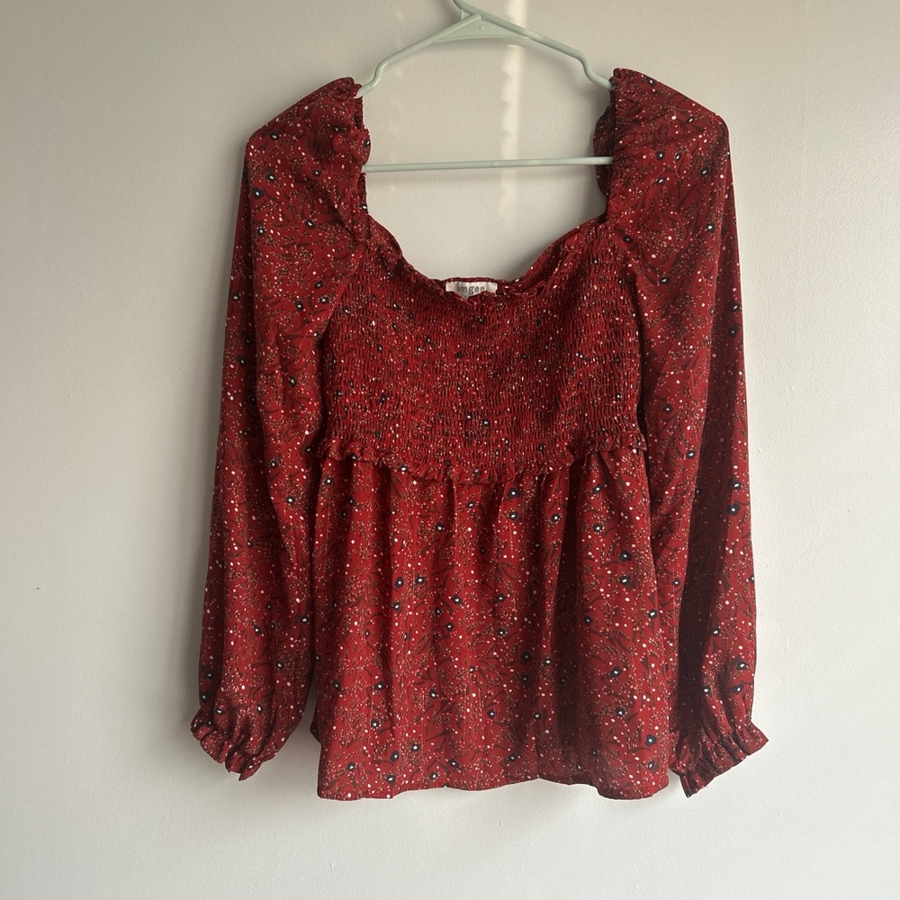 Umgee brand Elegant Red Women's Top